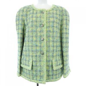 Chanel P60880v45863 No Collar Jacket